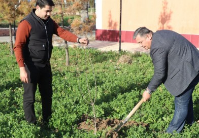  Mamlakatimizda amalga oshirilayotgan “Yashil makon” umummilliy loyihasi doirasida tumandagi barcha korxona va tashkilotlar, davlat va jamoat tashkilotlari ko‘chat ekishda faol qatnashmoqda.