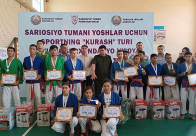 Surxondaryo viloyat prokurori kubogi musobaqasining Sariosiyo tuman bosqichi g‘oliblari aniqlandi!