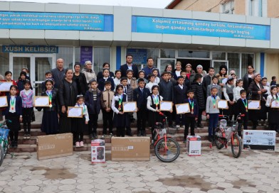 Fan olimpiadasining II tuman bosqichi g‘oliblarni taqdirlash marosimi o‘tkazildi.