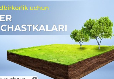 Tadbirkorlik uchun yer uchastkalari 12.03.2024-yil