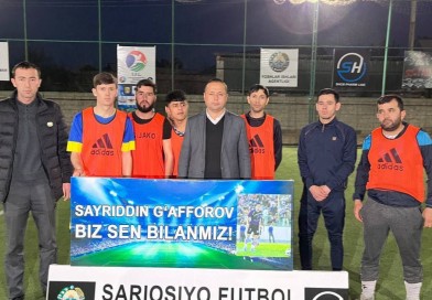 Futbol bo‘yicha Sariosiyo ligasiga start berildi