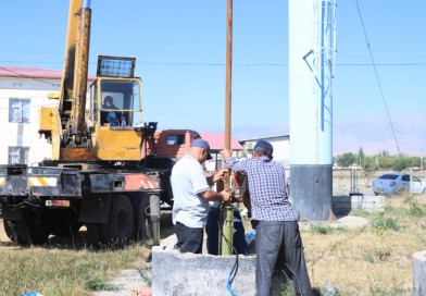 Aholining toza ichimlik suviga bo‘lgan ehtiyoji qondirildi