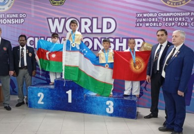 4-5 noyabr kunlari Toshkent shahrida karate VKS bo‘yicha jahon chempionati bo‘lib o‘tdi