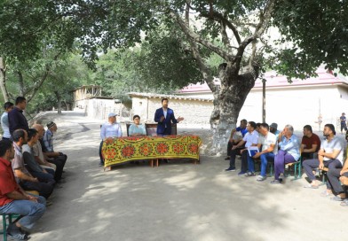 Sariosiyo tuman hokimining navbatdagi sayyor qabuli Turmushobod mahallasi Kundai Juvoz qishlog‘ida o‘tkazildi