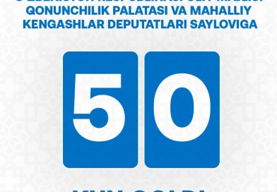 Saylovga 50 kun qoldi