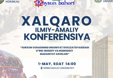 Xalqaro ilmiy-amaliy konferensiyaga marhamat!